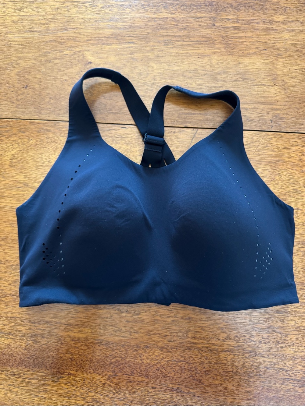 Lululemon Run Times Bra 38D Black High Support Running Sports Bra